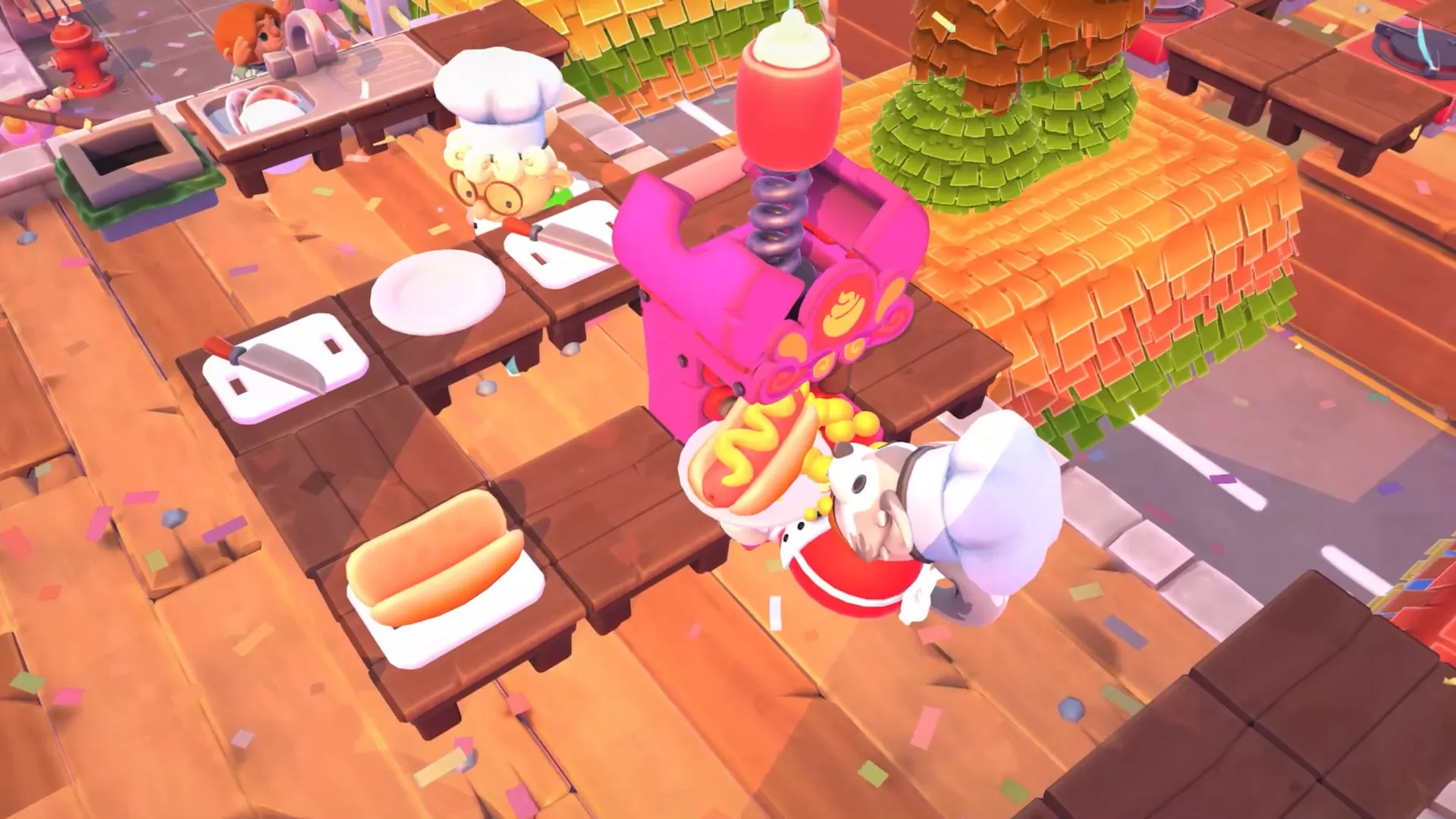 《煮糊了2 分手厨房2 Overcooked2》Switch美版中文版NSP下载 – 含1.0.19补丁+5DLC - 付费阅读