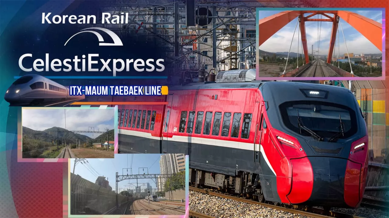韩国铁路 Celesti特快 ITX-MAUM 太白线丨Korean Rail Celesti Express ITX-MAUM Taebaek Line - 付费阅读