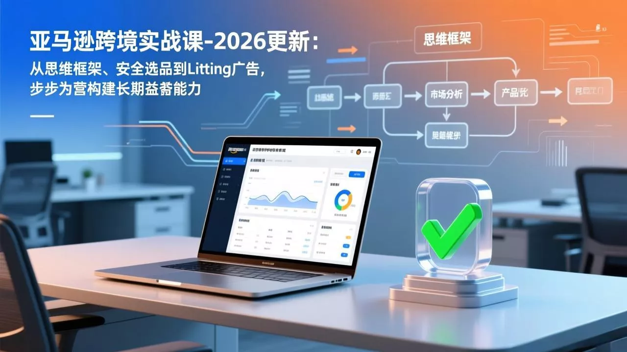 亚马逊跨境实战课-2026更新：从思维框架、安全选品到Listing广告，步步为营构建长期盈利能力 - 付费阅读