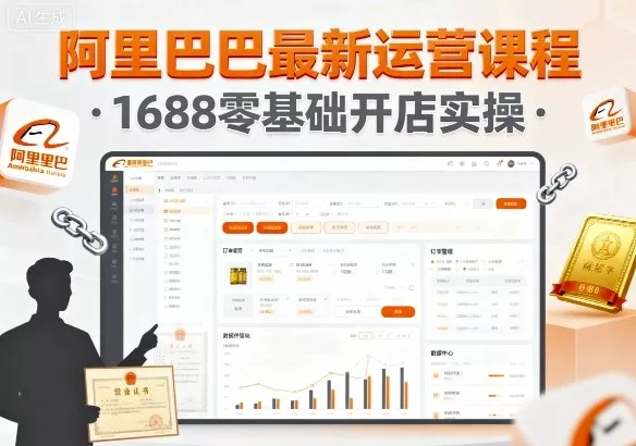阿里巴巴最新运营课程，1688零基础开店实操 - 付费阅读