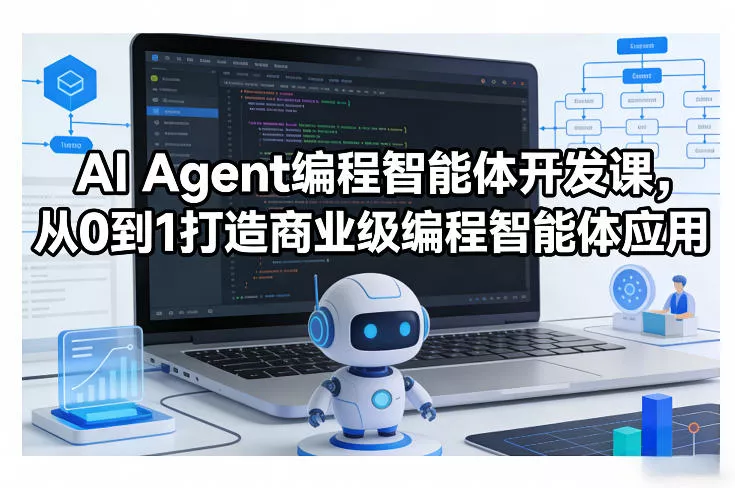 AI Agent编程智能体开发课，从0到1打造商业级编程智能体应用 - 付费阅读