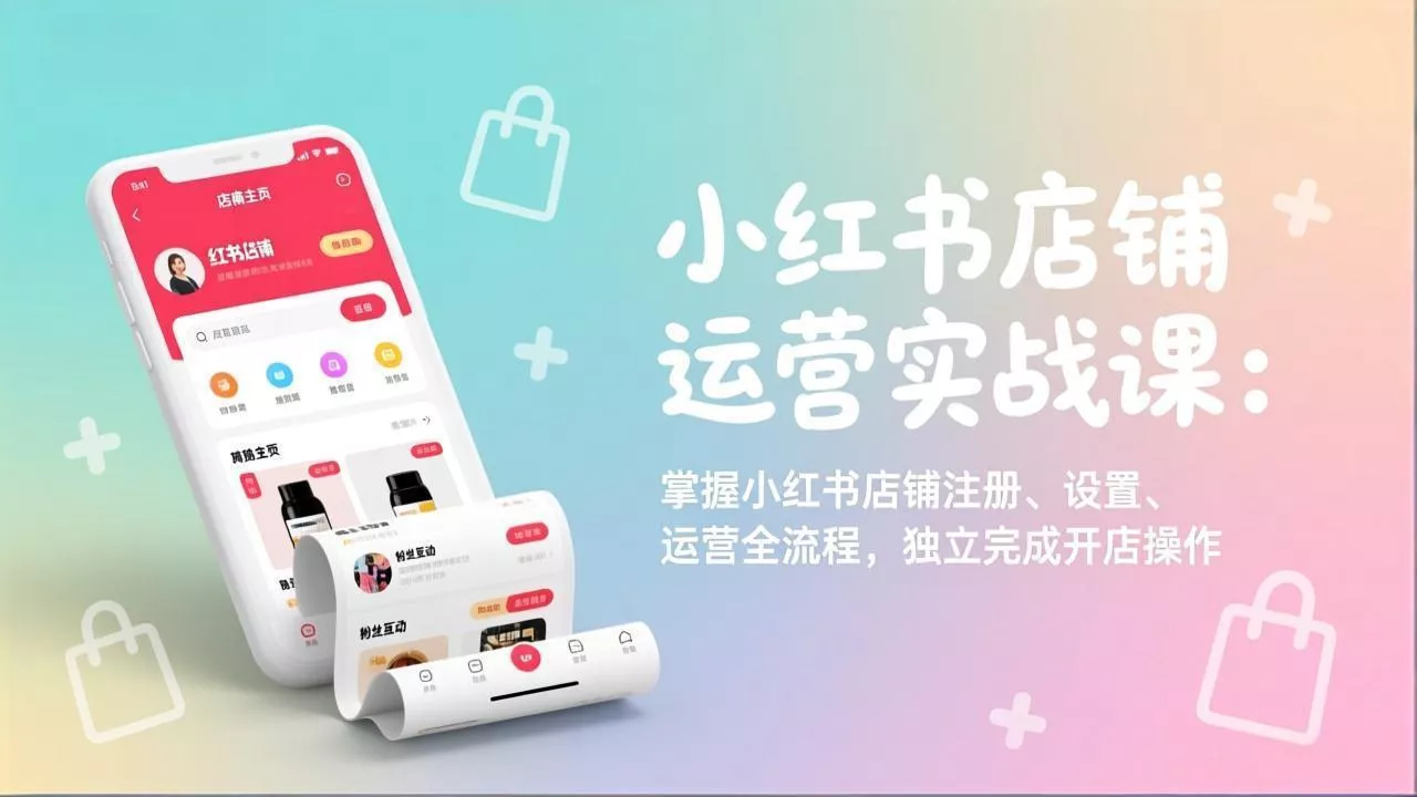 小红书店铺运营实战课：掌握小红书店铺注册、设置、运营全流程，独立完成开店操作 - 付费阅读