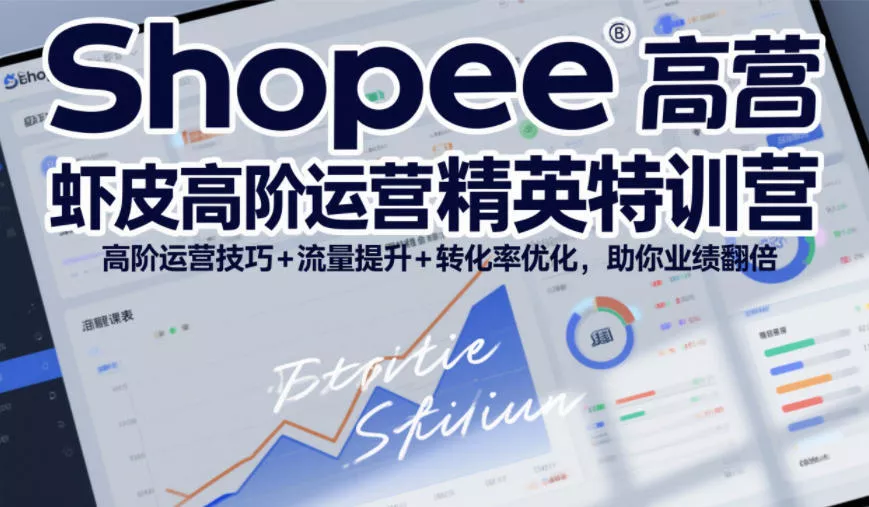 Shopee虾皮高阶运营精英特训营，高阶运营技巧+流量提升+转化率优化，助你业绩翻倍 - 付费阅读