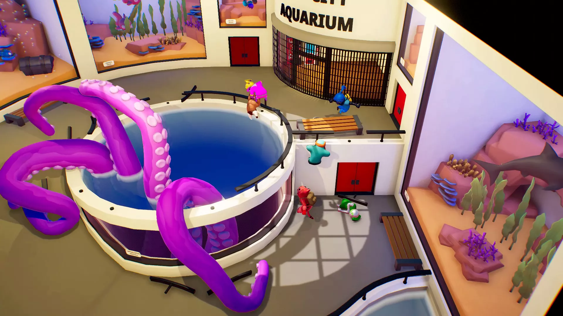 《萌萌小人大乱斗 Gang Beasts》Switch中文版NSZ下载 – 含1.28.0补丁 - 付费阅读