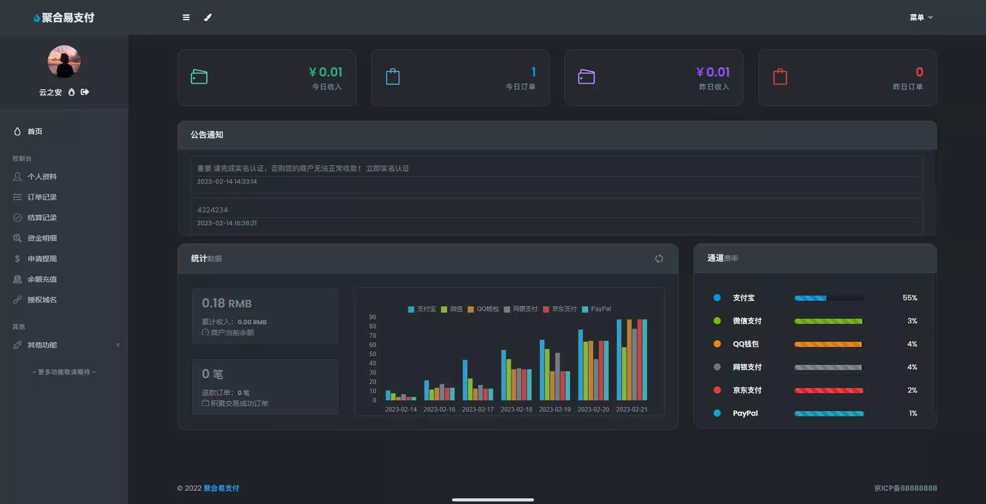 图片[4] - oneThemeV1.0.4免费易支付模板 无需授权 - 付费阅读