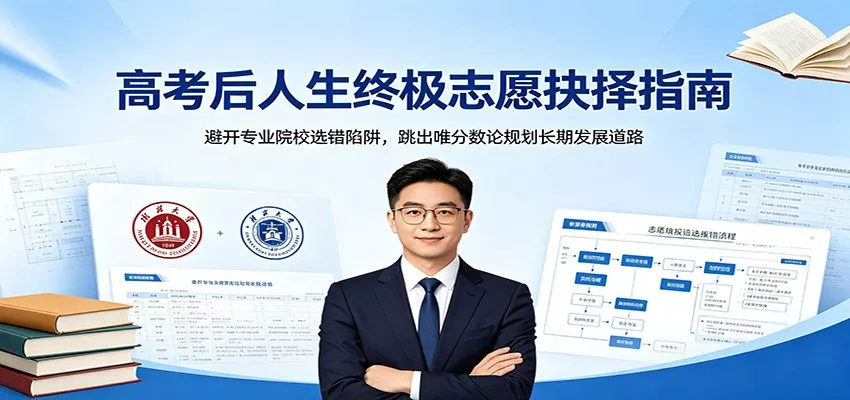 高考后人生终极志愿抉择指南：避开专业院校选错陷阱，跳出唯分数论规划长期发展道路 - 付费阅读
