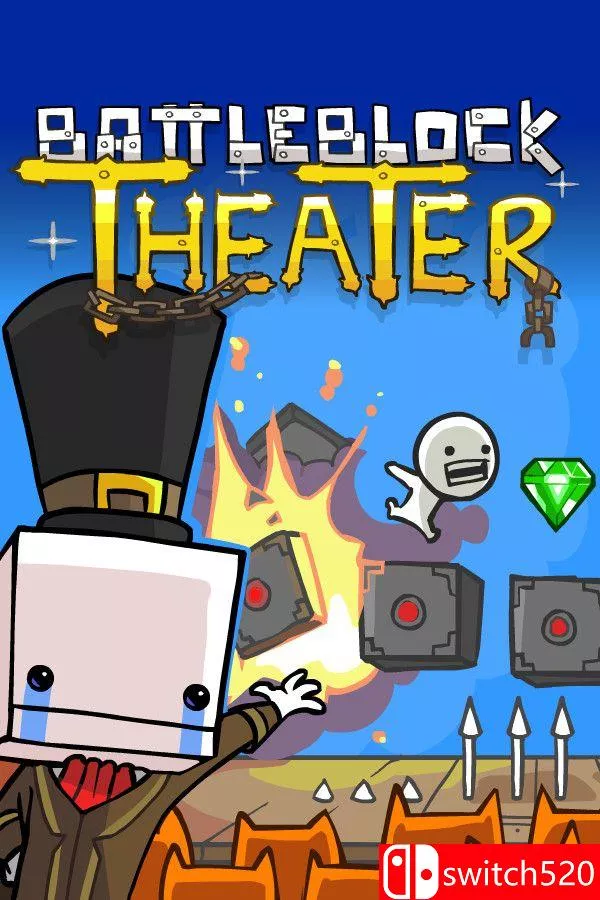 《战斗砖块剧场（BattleBlock Theater）》官方中文 生活质量重制版 [中文/繁体/英文/日语] - 付费阅读