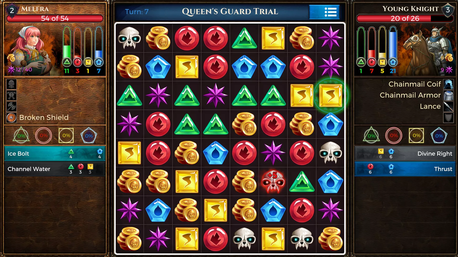 《战神的挑战 不朽版 Puzzle Quest: Immortal Edition》Switch中文版NSZ下载 – 含1.0.3.3576补丁