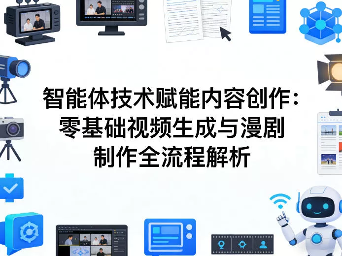 AI智能体技术赋能内容创作：零基础视频生成与漫剧制作全流程解析 - 付费阅读