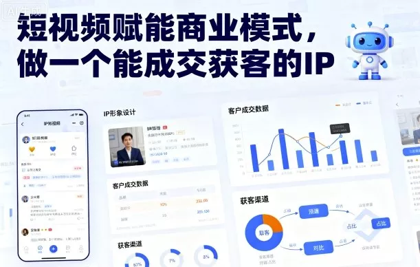 短视频赋能商业模式，做一个能成交获客的IP - 付费阅读