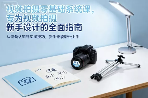 视频拍摄零基础系统课，专为视频拍摄新手设计的全面指南 - 付费阅读