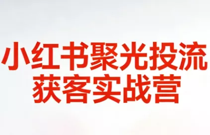 永曜·小红书聚光投流获客实战营 - 付费阅读