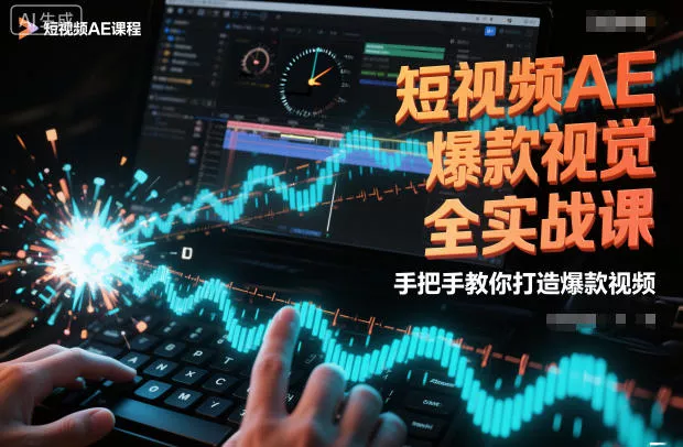 短视频AE爆款视觉全实战课，手把手教你打造爆款视频 - 付费阅读