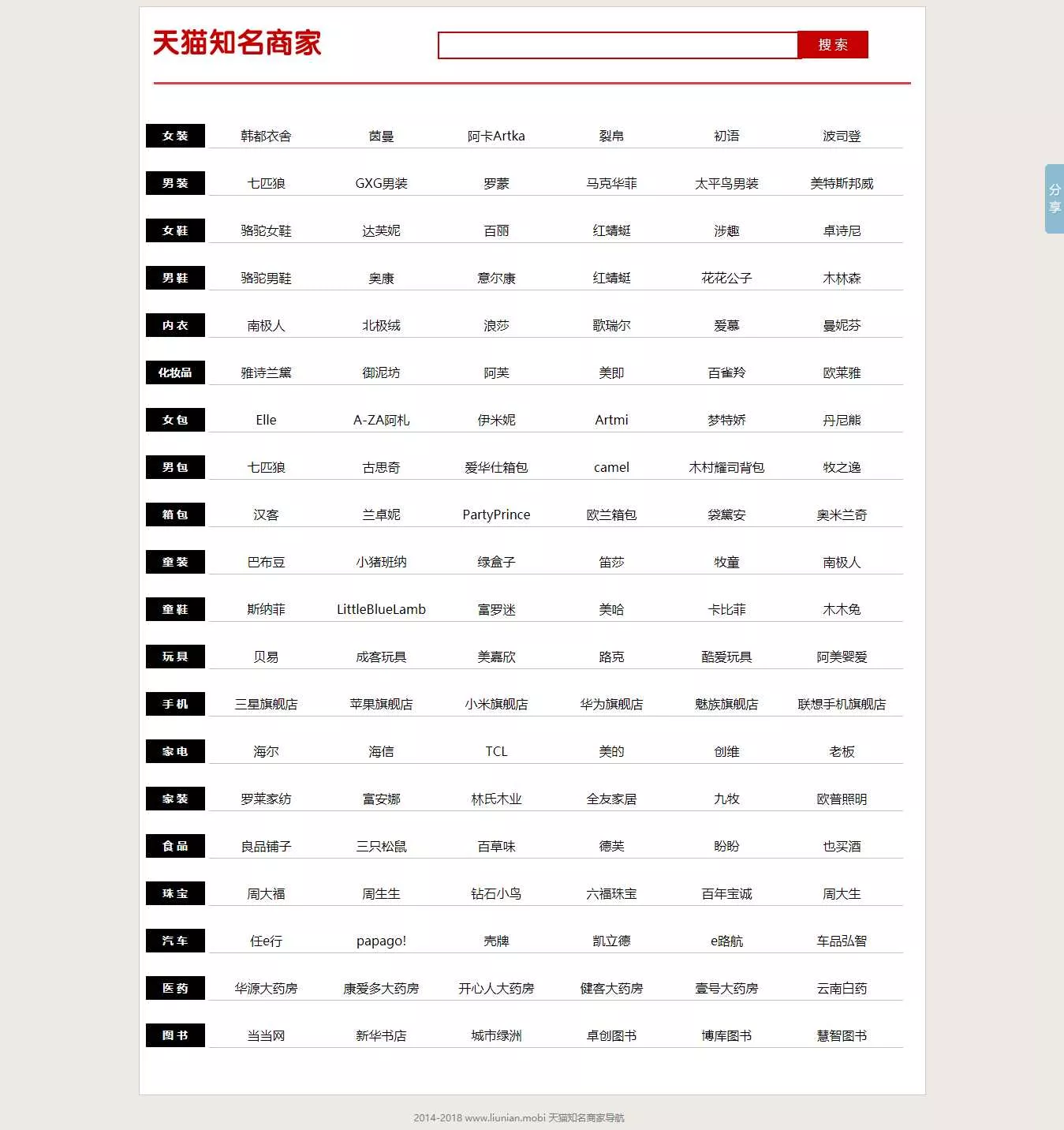 某猫知名商家导航 - 付费阅读