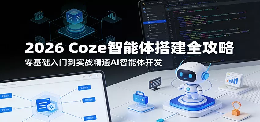 2026 Coze智能体搭建全攻略：零基础入门到实战精通AI智能体开发 - 付费阅读