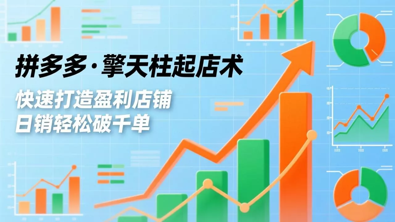 拼多多·擎天柱起店术3.0(更新 - 付费阅读