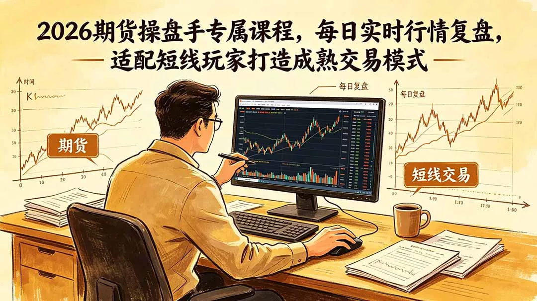2026期货操盘手专属课程-更新6月，每日实时行情复盘，适配短线玩家打造成熟交易模式 - 付费阅读