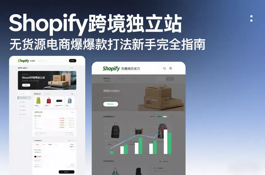 Shopify跨境独立站无货源电商爆款打法新手完全指南 - 付费阅读