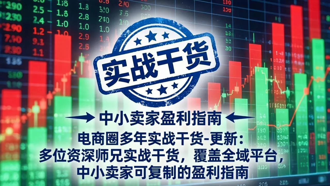 电商圈多年实战干货-更新4月：多位资深师兄实战干货，覆盖全域平台，中小卖家可复制的盈利指南 - 付费阅读