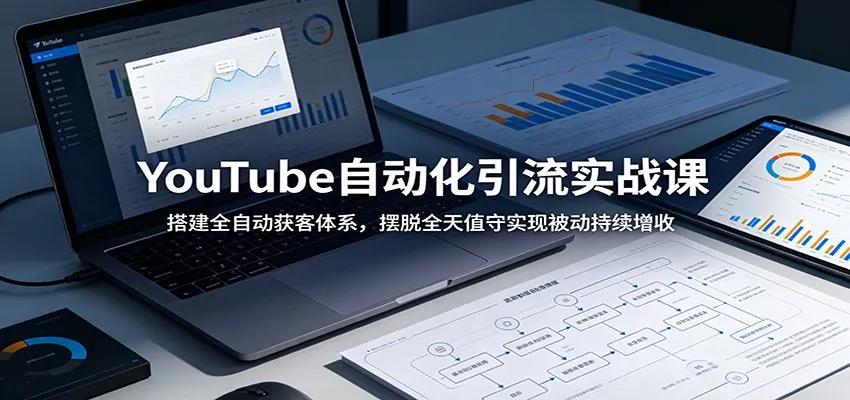 YouTube自动化引流实战课：搭建全自动获客体系，摆脱全天值守实现被动持续增收 - 付费阅读