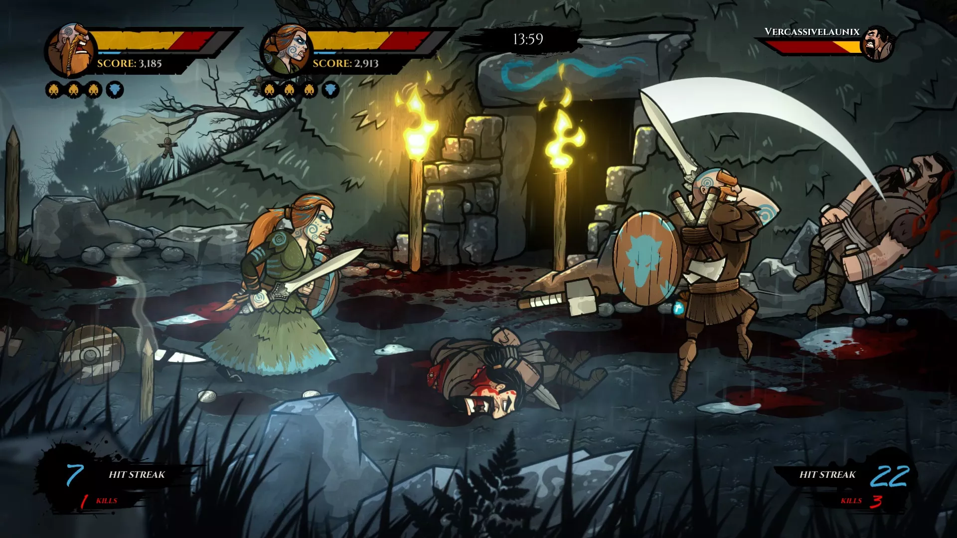 《狼刃 Wulverblade》Switch中文版NSP下载 – 含1.3.0补丁 - 付费阅读