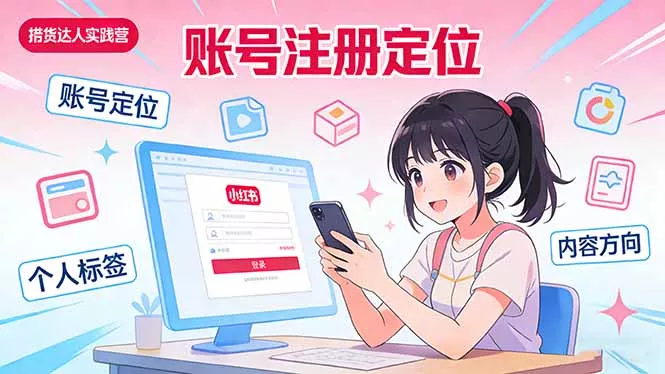 小红书带货达人实战营：账号注册定位、内容创作、选品策略、带货技巧、流量运营等 - 付费阅读