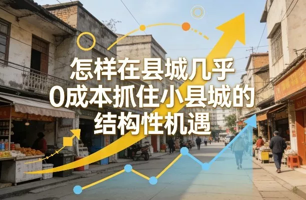 付费文章：怎样在县城几乎0成本抓住小县城的结构性机遇 - 付费阅读