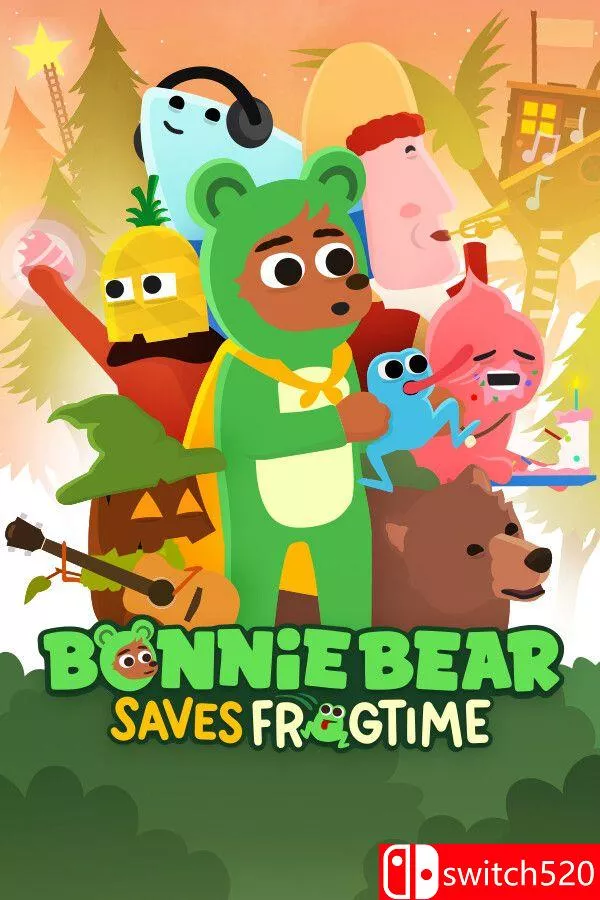 《邦尼熊的蛙蛙大冒险（Bonnie Bear Saves Frogtime）》官方中文 [中文/英文/日语] - 付费阅读