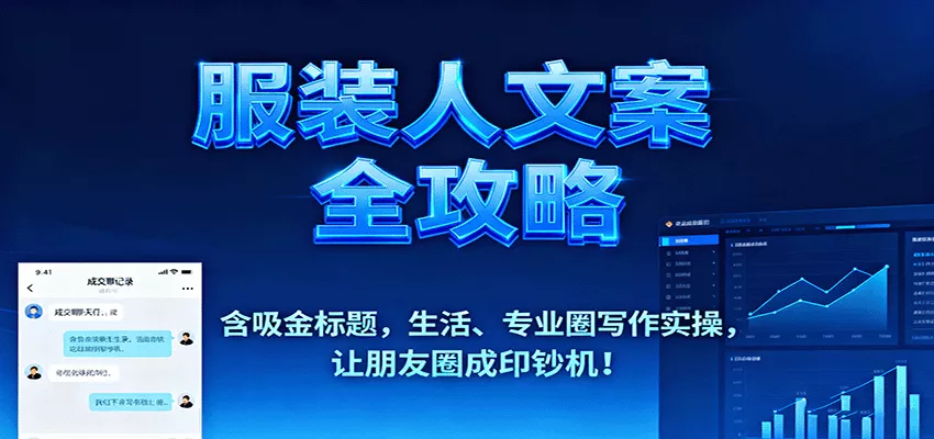 服装人文案全攻略，含吸金标题，生活、专业圈写作实操，让朋友圈成印钞机！ - 付费阅读