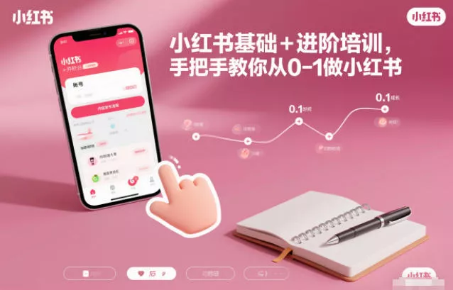 小红书基础+进阶培训，手把手教你从0-1做小红书 - 付费阅读