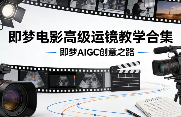 即梦电影高级运镜教学合集，即梦AIGC创意之路 - 付费阅读