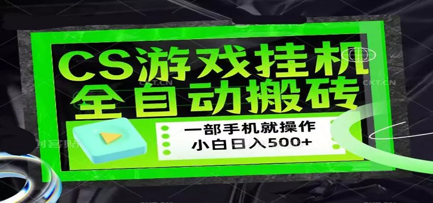 CSGO游戏挂机捡漏搬砖，超稳定的项目，带领1000+小白实现日入500+ - 付费阅读