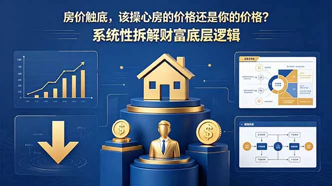 付费文章：房价触底，该操心房的价格还是你的价格？系统性拆解财富底层逻辑 - 付费阅读
