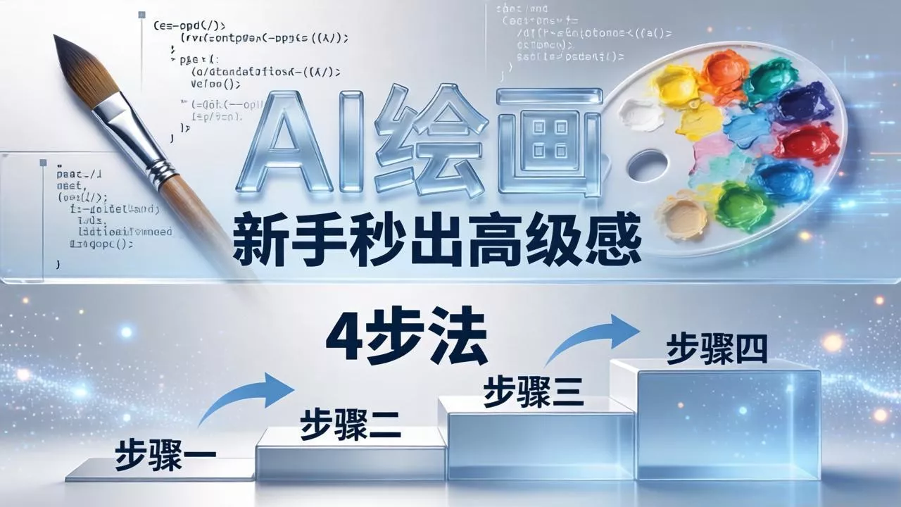 AI绘画入门别再硬磕了！即梦4步法：万能提示词公式+BRTR框架，新手秒出高级感 - 付费阅读