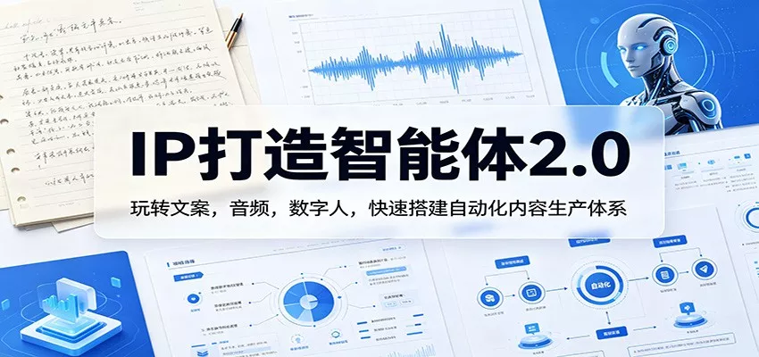IP打造智能体2.0：玩转文案，音频，数字人，快速搭建自动化内容生产体系 - 付费阅读