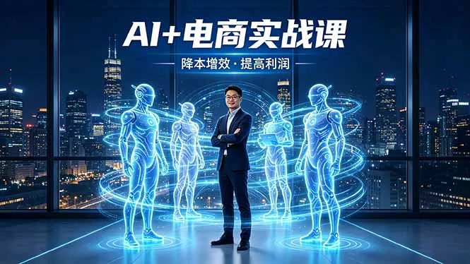 AI+电商实战课，1人+N个AI 智能体，把SOP变AI员工，实现降本增效提高利润 - 付费阅读
