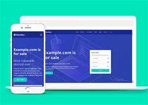 宽屏域名服务代理商HTML5模板下载 - 付费阅读