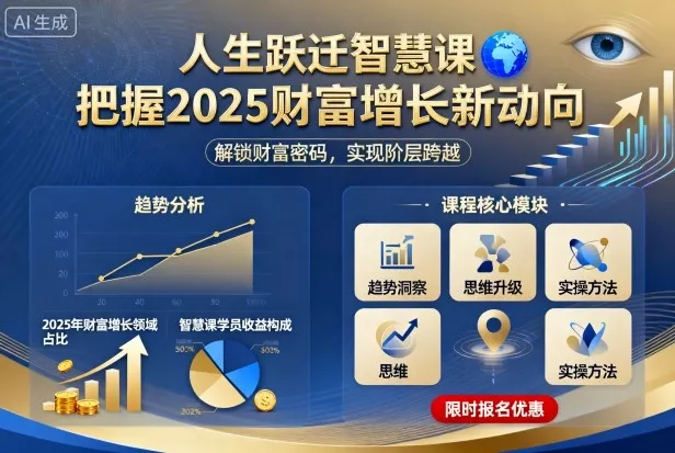 人生跃迁智慧课，把据2025财富增长新动向 - 付费阅读