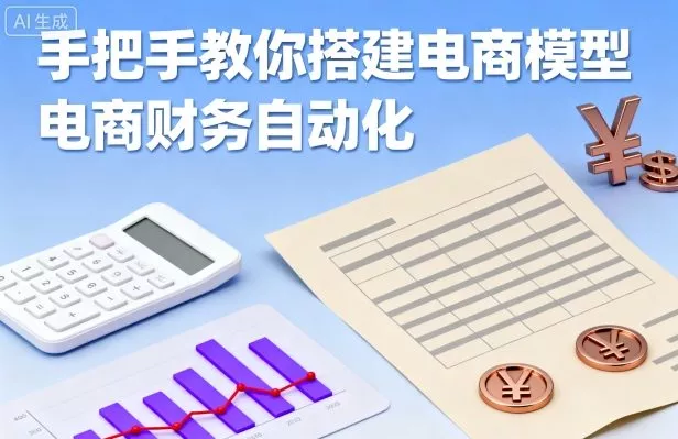 手把手教你搭建电商模型-电商财务自动化 - 付费阅读