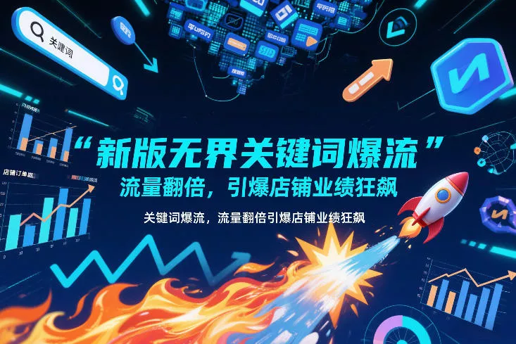 新版无界关键词爆流，流量翻倍，引爆店铺业绩狂飙 - 付费阅读