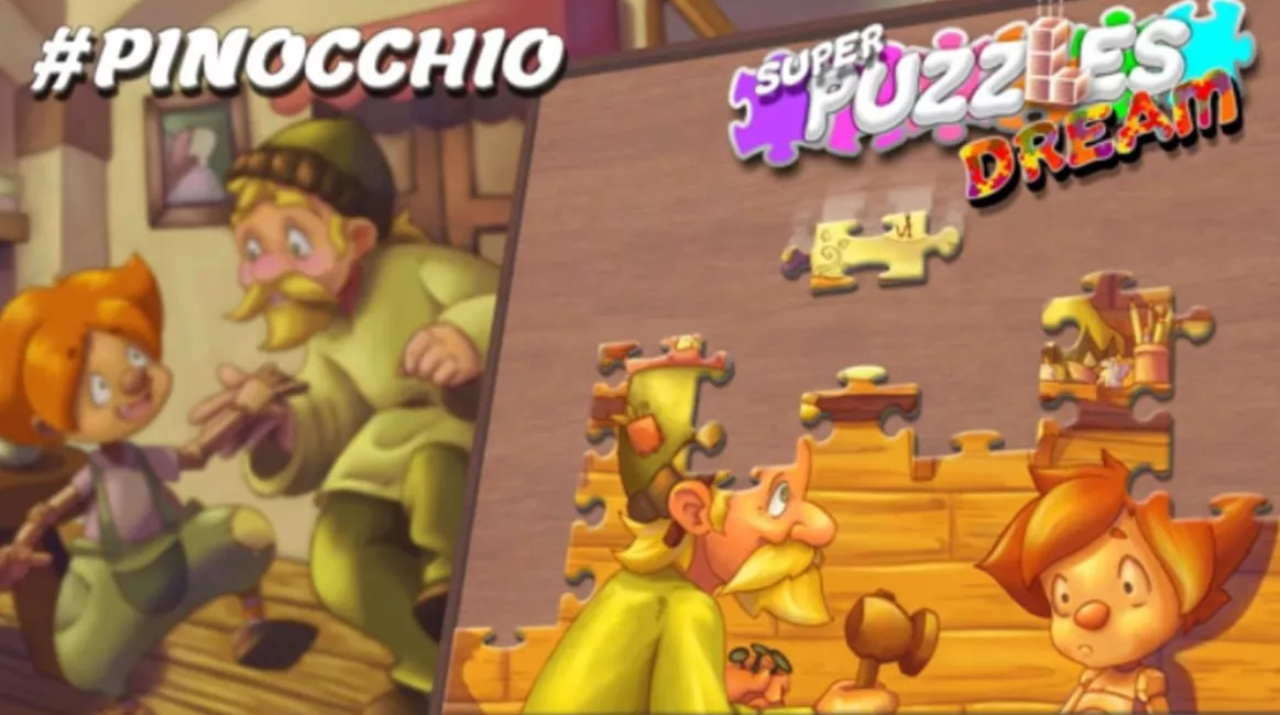 《#匹诺曹：超级拼图梦 #pinocchio, Super Puzzles Dream》Switch英文版NSP下载 - 付费阅读