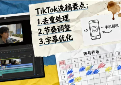 TikTok洗稿剪辑全流程课 - 付费阅读