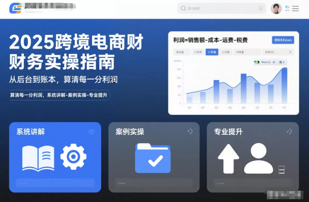 2025跨境电商财务实操指南，从后台到账本，算清每一分利润，系统讲解-案例实操-专业提升 - 付费阅读