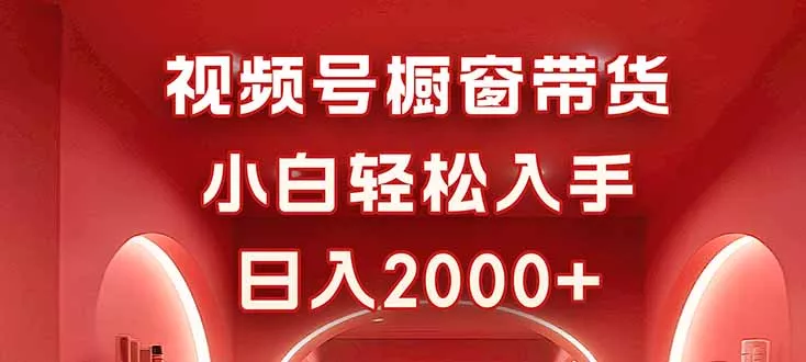 视频号橱窗带货，小白轻松入手，日入2000+ - 付费阅读