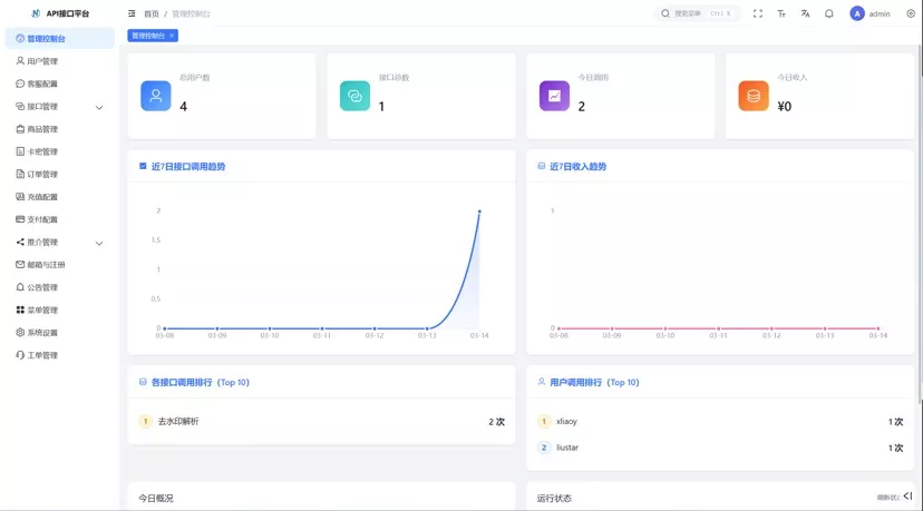 最新楠枫解析计费系统源码 Java+Vue版本