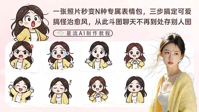 一张照片秒变N种专属表情包，三步搞定可爱搞怪治愈风，从此斗图聊天不再到处存别人图 - 付费阅读