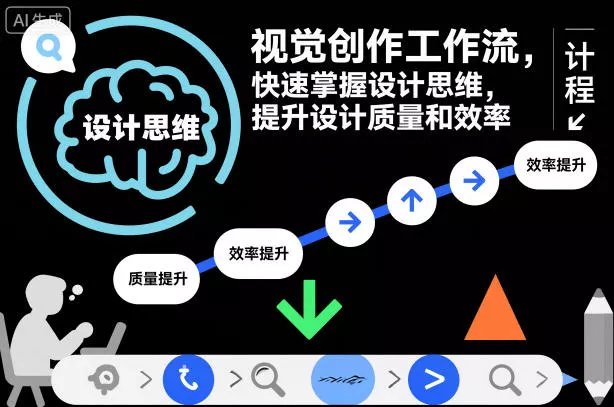 视觉创作工作流，快速掌握设计思维，提升设计质量和效率 - 付费阅读