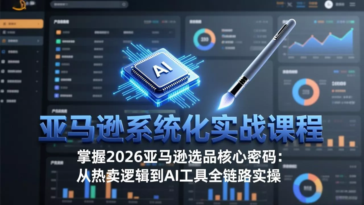 亚马逊系统化实战课-更新3月：2026最新选品方法论，从热卖原因分析到AI作图，提升选品成功率 - 付费阅读