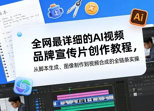 全网最详细的AI视频品牌宣传片创作教程，从脚本生成、图像制作到视频合成的全链条实操 - 付费阅读