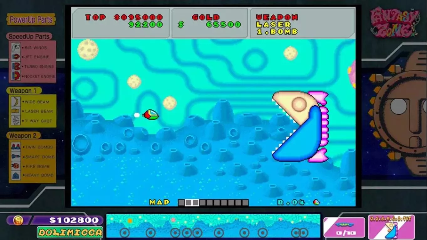 【美版】世嘉时代：梦幻地带 .SEGA AGES FANTASY ZONE 英语